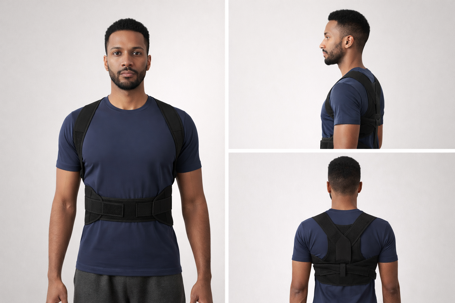 Adjustable Posture Corrector Belt – Back & Shoulder Support for Men & Women