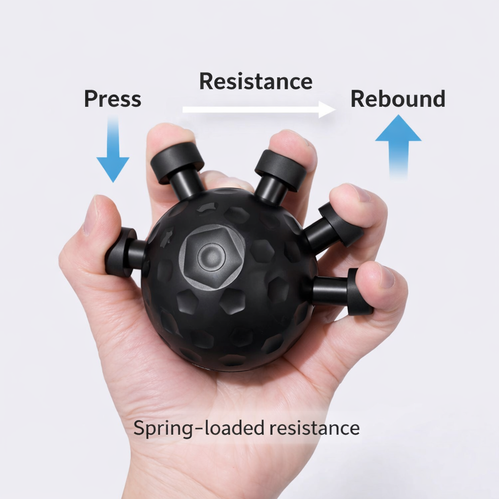 Finger Grip Strength Trainer – Ergonomic Hand & Finger Exercise Tool