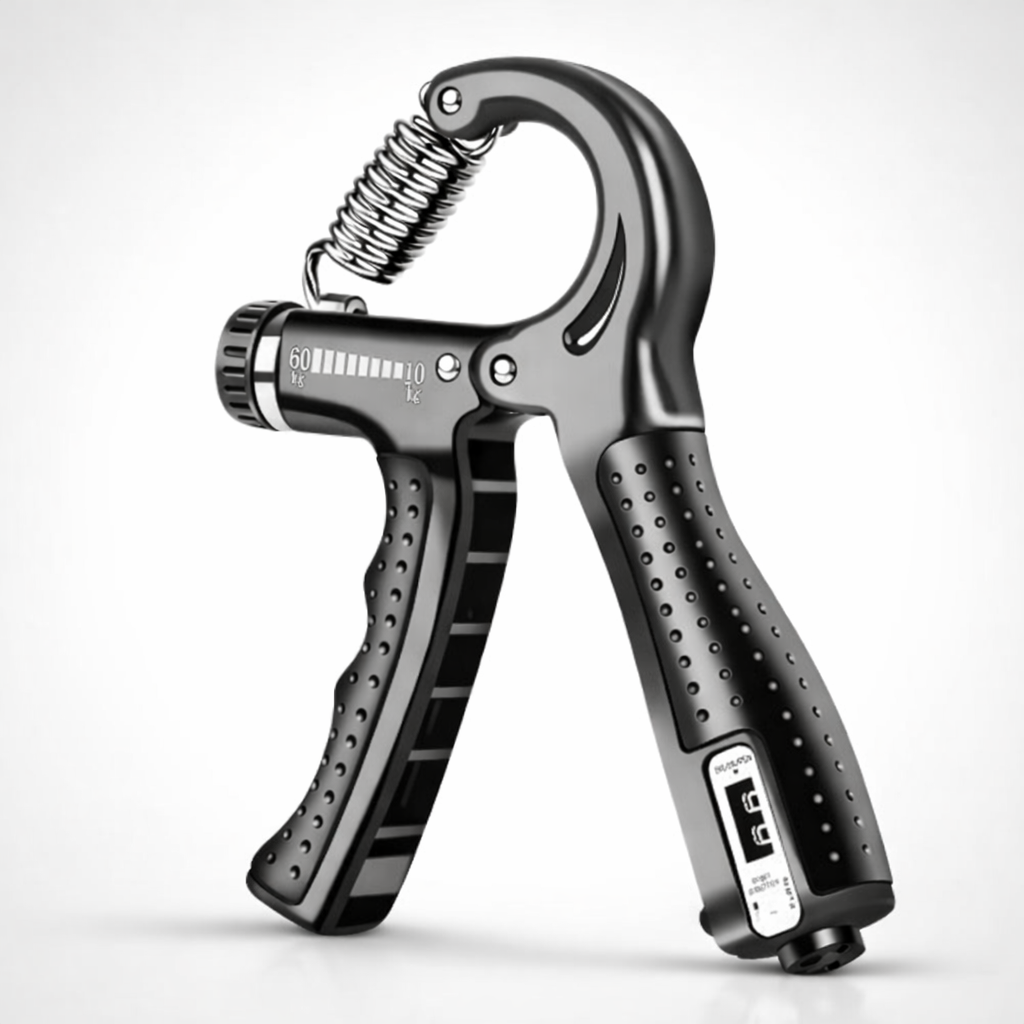 Adjustable Hand Grip Strengthener (5–60 KG) with Digital Counter | Forearm & Wrist Trainer